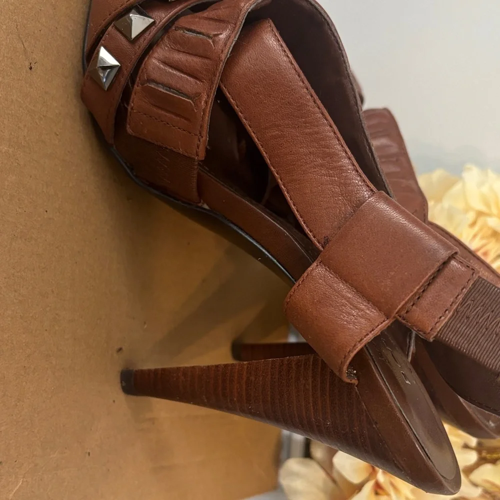 BCBGeneration Brown Heeled Sandals - Picture 3 of 4